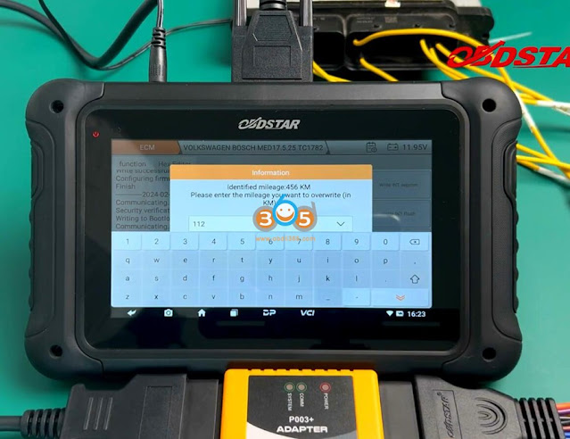 OBDSTAR DC706 VAG MED17.5.25 Odometer Correction 13