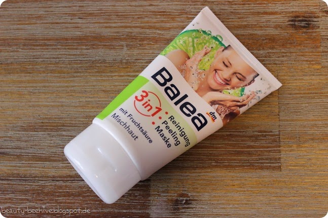 Balea Reinigung Maske Peeling 3 in 1 unreine haut