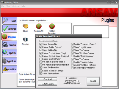 Cara Mudah meng-Enable / men-disable Run, Task Manager