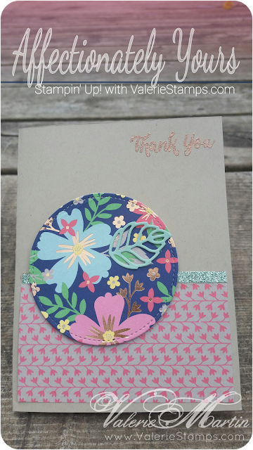 Valerie Martin Stampin Up Affectionatley Yours DSP 