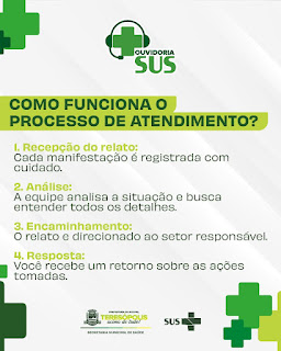 Secretaria Municipal de Saúde lança o canal Ouvidoria SUS