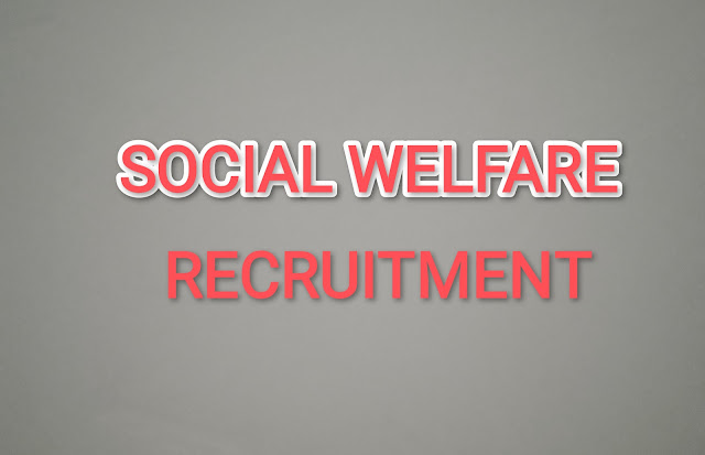 Social welfare jobs