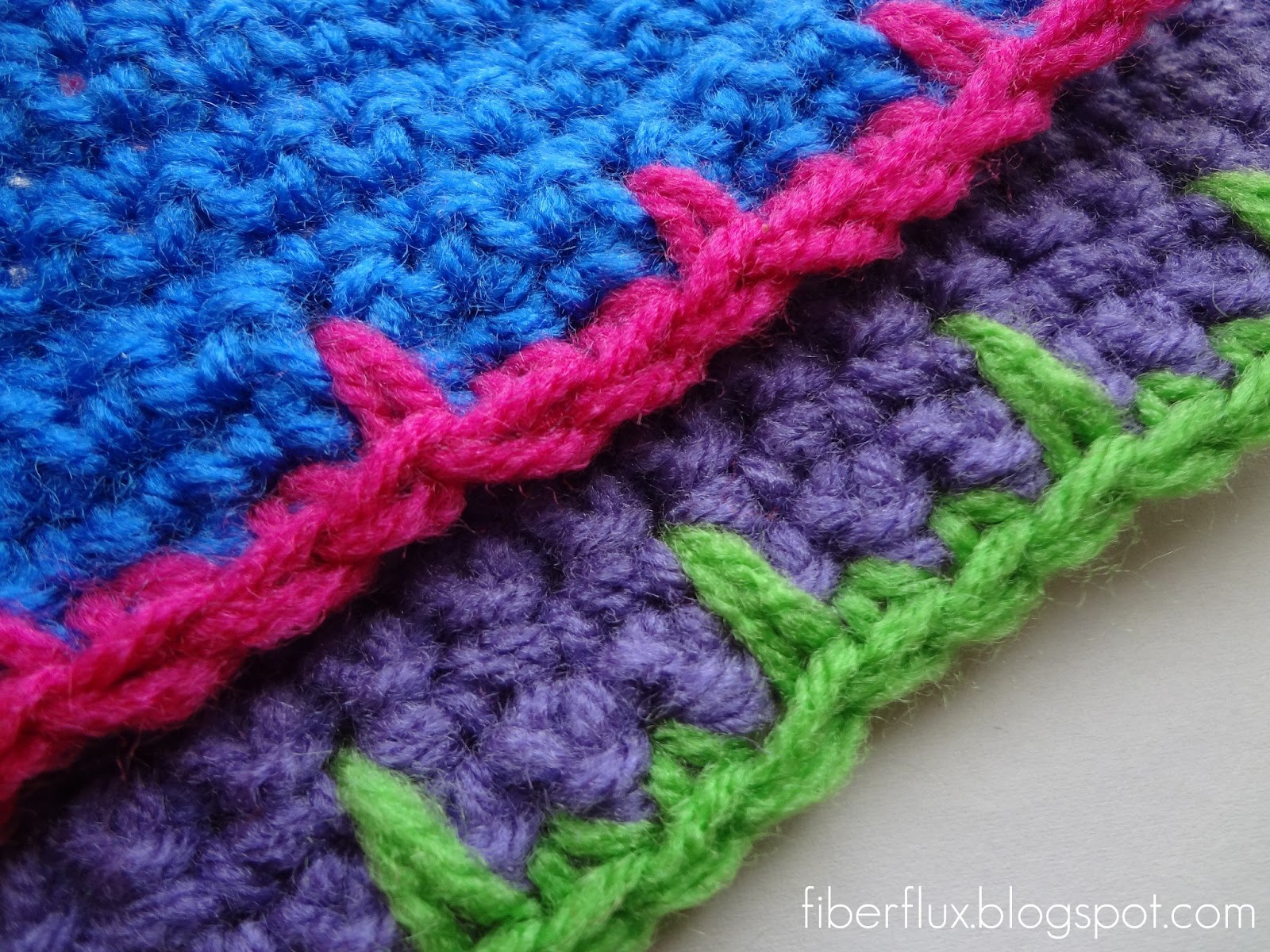 Fiber Flux How To Crochet Blanket Stitch Edging Fiber Flux How To Crochet Blanket Stitch Edging