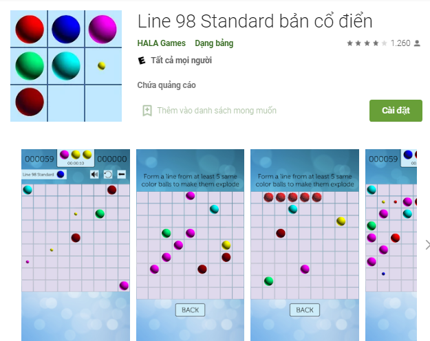 Line 98 online - Chơi game Line 98 màn hình rộng cũ cực hay a