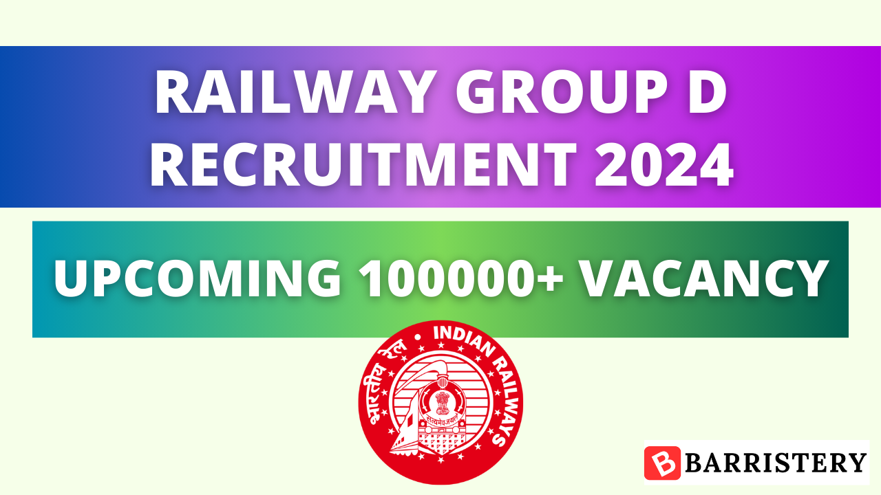 Railway Group D Recruitment 2024: Notification, Vacancy, Dates, Exam pattern, Salary Slip, Cut-off etc.