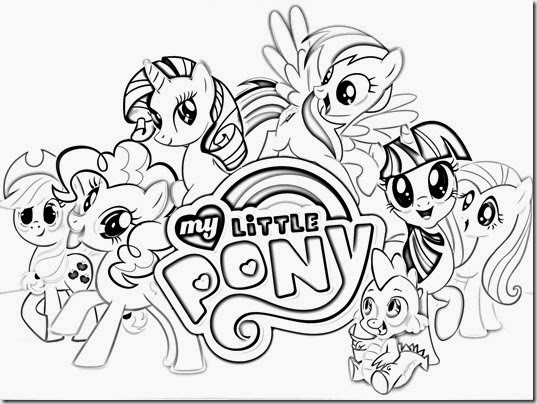 Imagenes De My Little Pony Bebes Para Colorear Imagui