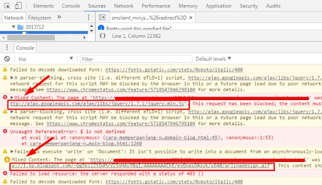  inwards previous post nosotros bring already shared  How To Fix Mixed Content Error Over HTTPS In Blogger