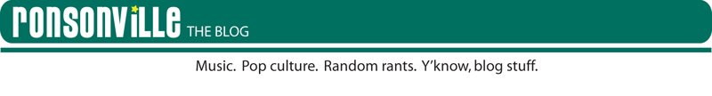 Ronsonville: The Blog