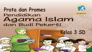 Prota dan Promes Agama Islam Kelas 3 K13 Revisi 2018