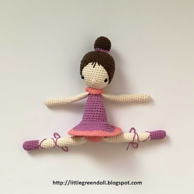 Amigurumi Ballerina Crochet Amour Fou