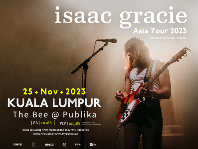 Isaac Gracie Asia Tour 2023: Live in Kuala Lumpur