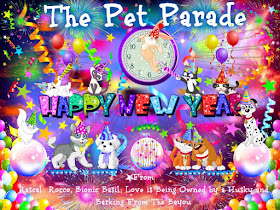 The Pet Parade blog hop New Year's banner