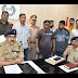 गाजीपुर पुलिस ने 39 किलो अवैध गांजा के साथ चार तस्कर को किया गिरफ्तार
