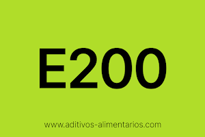 Aditivo Alimentario - E200 - Ácido Sórbico