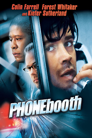Poster Of Phone Booth In Dual Audio Hindi English 300MB Compressed Small Size Pc Movie Free Download Only At worldfree4u.com