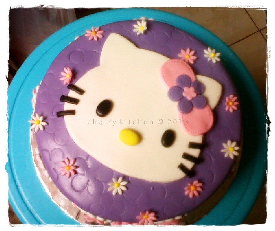 Jual Kue  Cake Fondant  Hello  Kitty  Enak di Jakarta Jual 