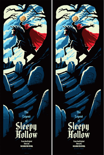 Disney’s The Legend of Sleepy Hollow Screen Print by JC Richard x Cyclops Print Works