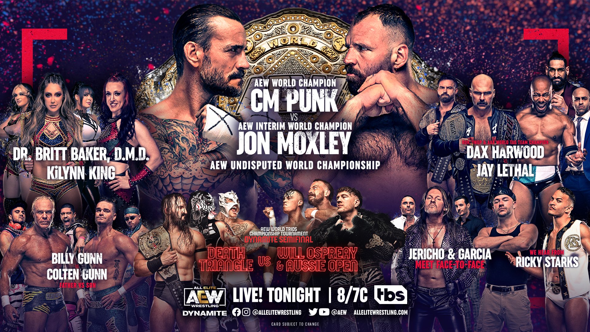 8/24 AEW Dynamite Preview - Undisputed World Championship Match