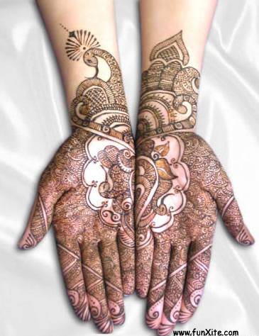 Henna Tattoos on Hands