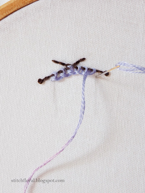 embroidery knitting stitch