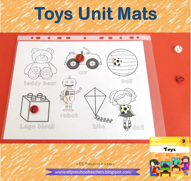 Toys unit activity for ESL