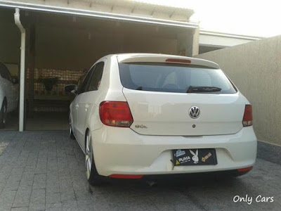 Gol G6 Rebaixando Branco R17"