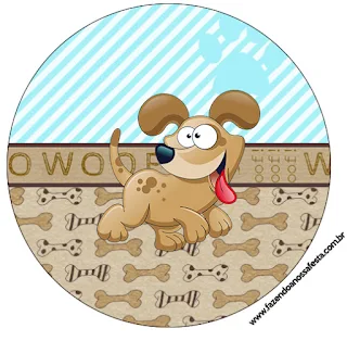 Funy Dog: Free Printable Cupcake Wrappers and Toppers.