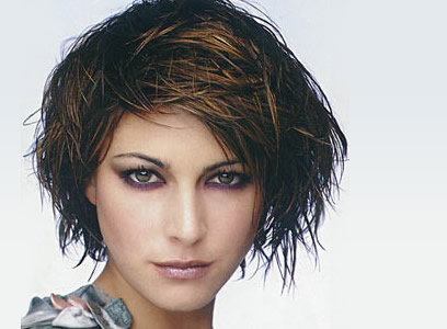 short punk hairstyles for women. messy hairstyles for women