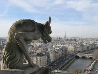 vue depuis notre dame paris