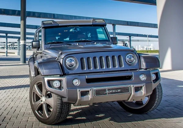 Jeep Wrangler preparado por Hofele Design