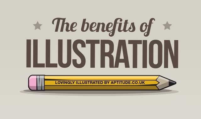 Image: The Benefits of Illustration #infographic