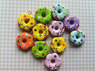 Kawaii cute Donut Charms