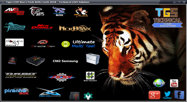 Tiger GSM Box Pack With Crack 2018 Tiger GSM Box Pack With Crack 2018