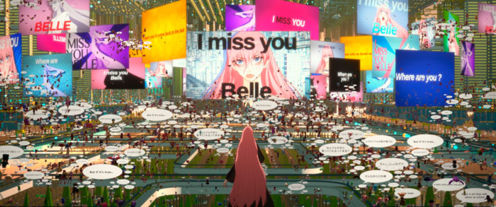 Belle (Ryuu to Sobakasu no Hime) anime film - Mamoru Hosoda