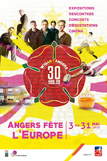 Affiche d'Angers fête l'Europe