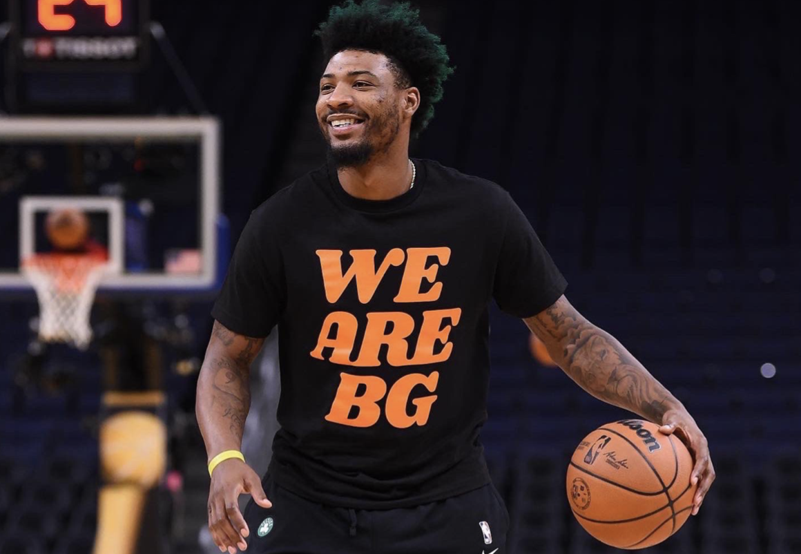 Celtics Wear 'WE ARE BG' Shirts to Show Support for Brittney