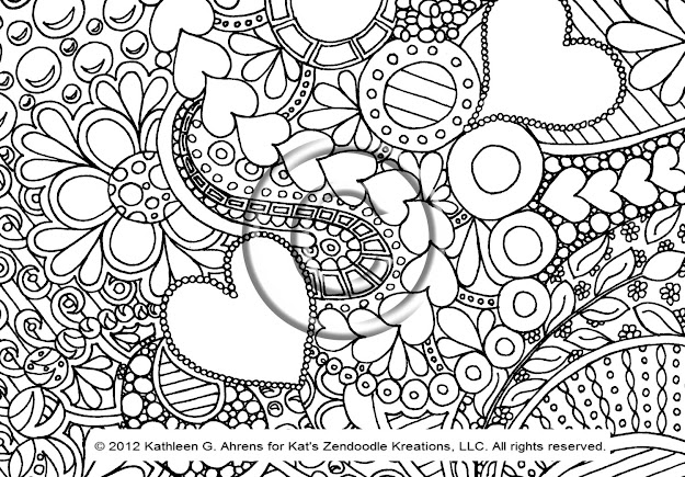 Abstract Designs Coloring Pages