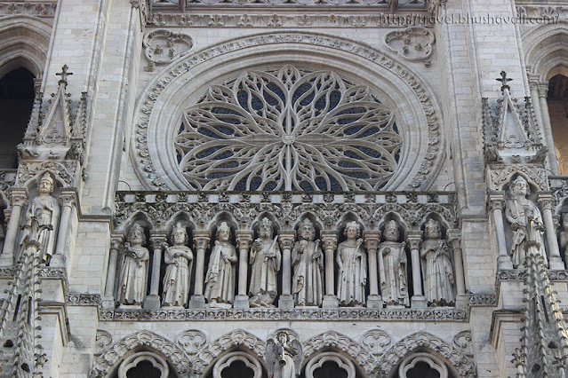 Notre Dame d'Amiens | Façade of Amiens Cathedral | UNESCO World heritage sites in France