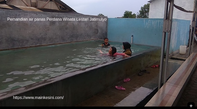 Pemandian air panas Perdana Wisata Lestari Jatimulyo, Kec. Jati Agung, Kabupaten Lampung Selatan