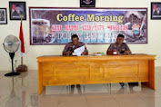 Polres Luwu Utara Gelar Coffe Morning, ini yang Dibahas