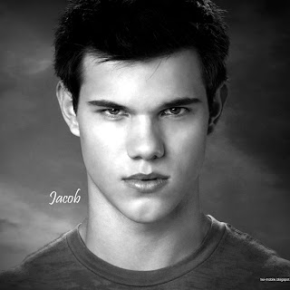 iPad Eclipse Jacob Black White Wallpaper