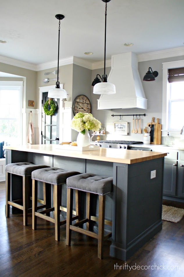 Extending kitchen island DIY