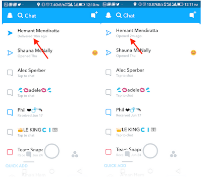 Cara Mengetahui Saat Seseorang Sedang Online di Snapchat