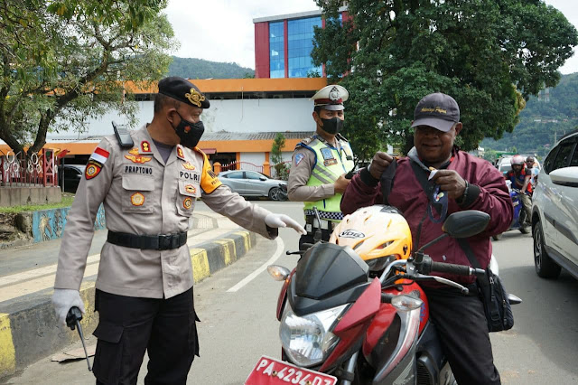 71 Orang Sidang Ditempat dalam Operasi Yustisi di Taman Imbi Jayapura