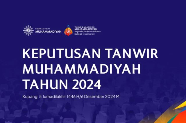  Tanwir Putuskan Tambahan Lima Anggota PP Muhammadiyah