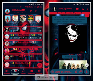 Spider Man & Joker Theme For YOWhatsApp & KM WhatsApp By Thania