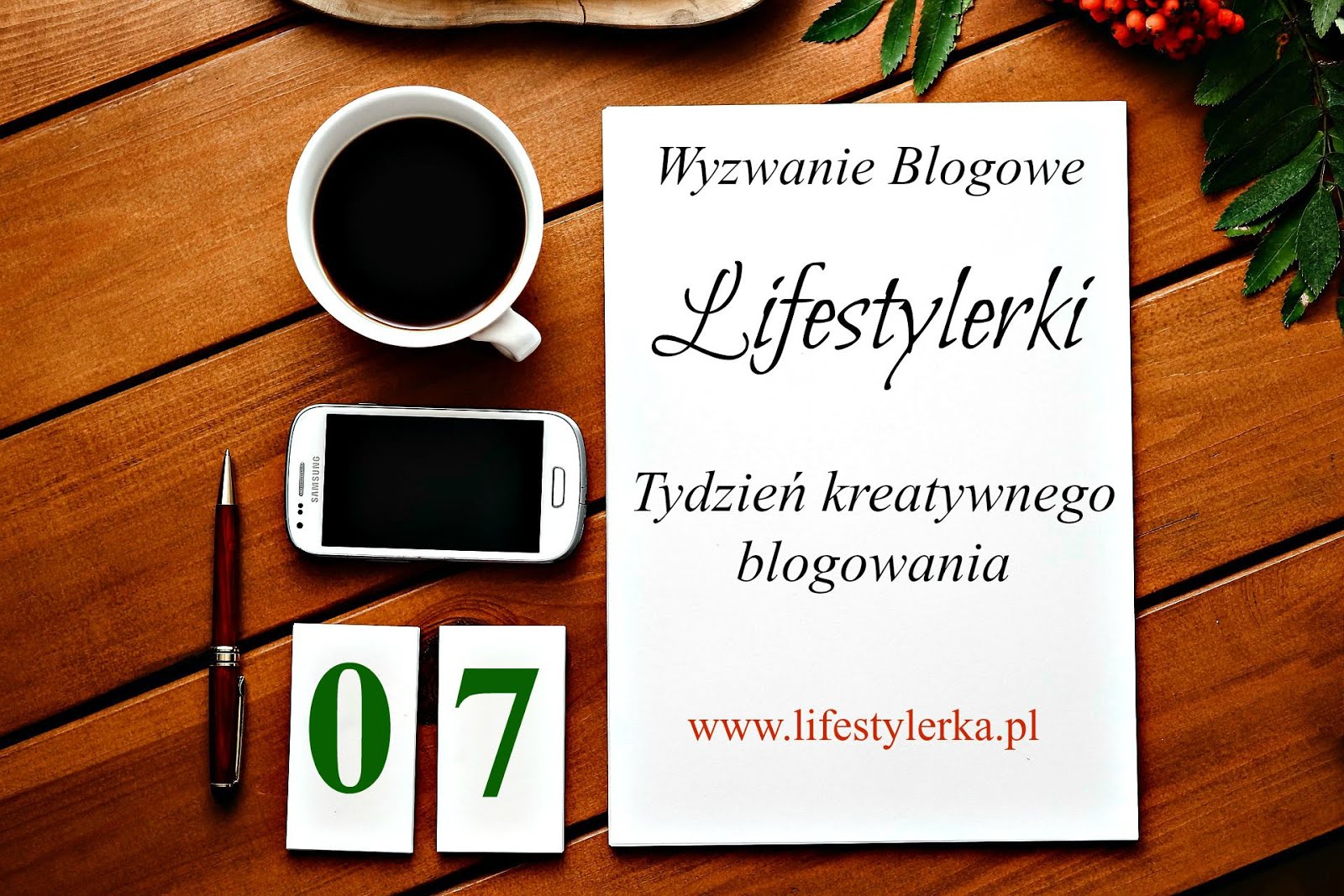 Wyzwanie Blogowe "Tydzień Kreatywnego Blogowania"