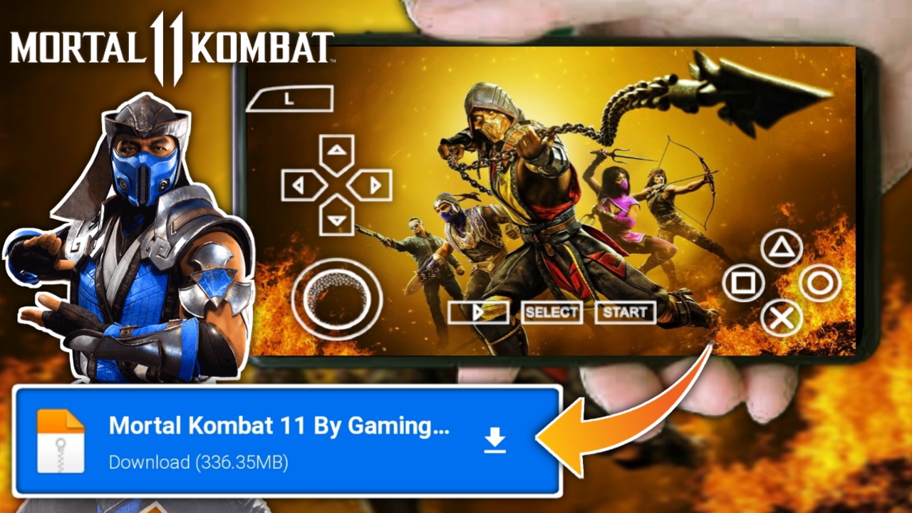 300mb Mortal Kombat 11 Android Download Highly Compressed For All Android Mobiles Gamingbroz