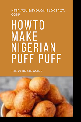 Make Nigerian Puff Puff