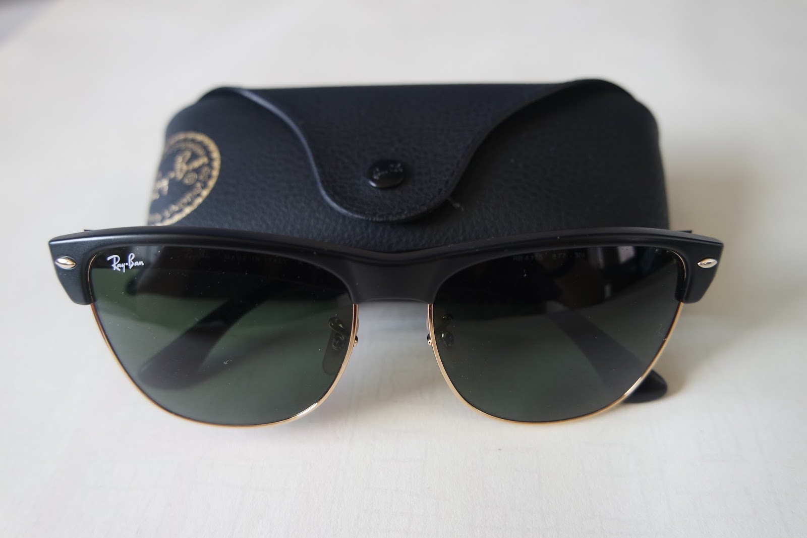 Iyaajay Mens Style Blog Rayban Roundup Latest Purchase Review Of Clubmaster Oversized Iyaajay